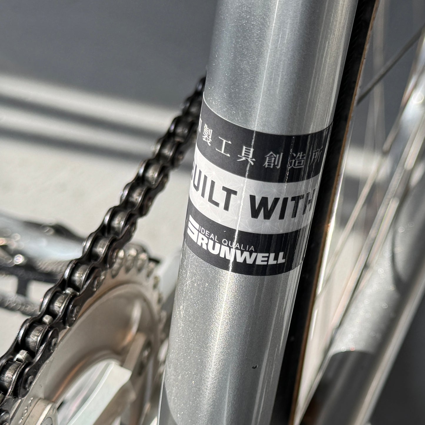 BUILT WITH RUNWELL STICKER