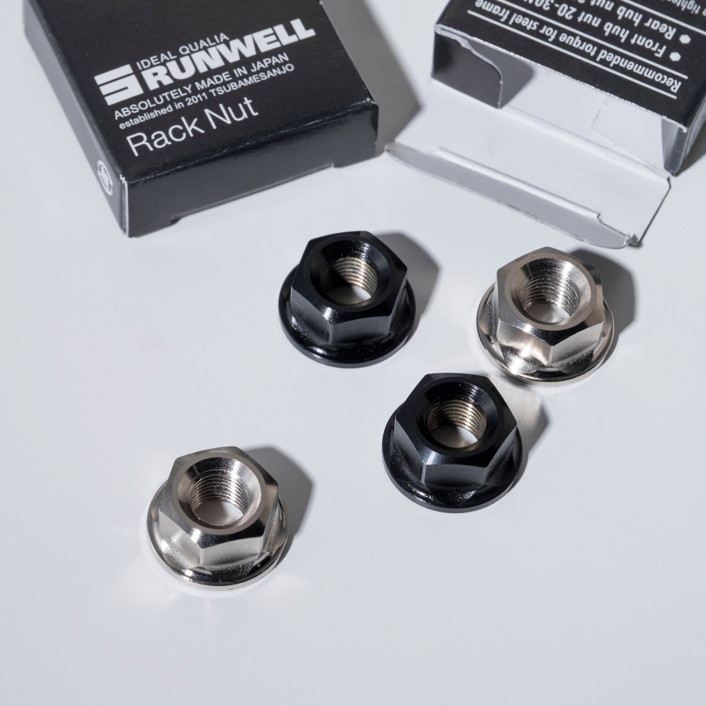 RACK NUT M9 BLACK