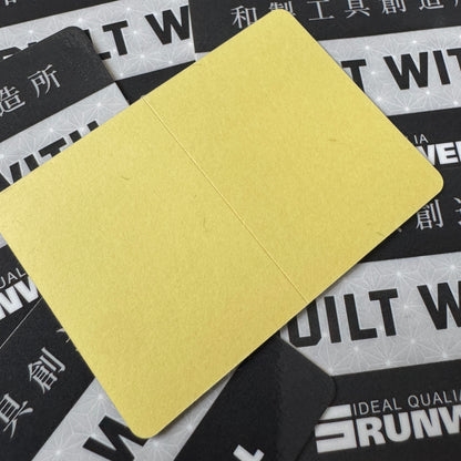 BUILT WITH RUNWELL STICKER